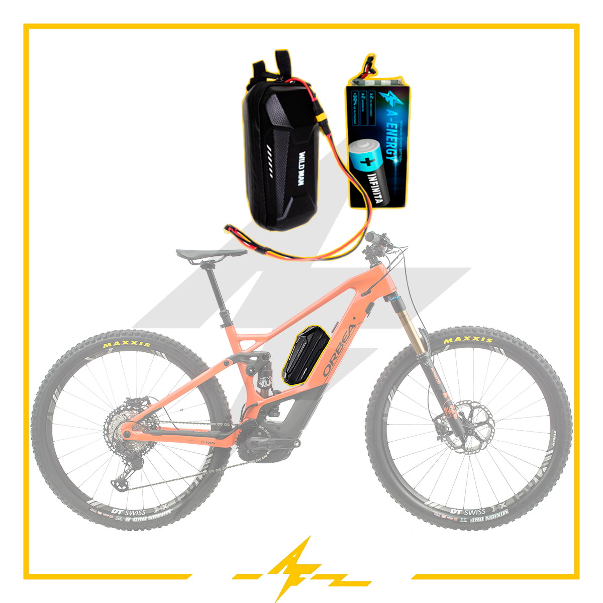 Bateria autonomia Bicicleta electrica Bosch 36V
Para marcas Scott, BH, Orbea, Trek, Lapierre, KTM, Merida, Haibike, Focus, Pegasus, Bergamont, Mondraker, Cannondale, Santa Cruz, Ghost, Riese & Müller, Victoria, Pivot, Benno otras marcas de bicicletas eléctricas
batería bicicleta eléctrica
bateria bici electrica
bateria para bicicleta electrica
batería de autonomía para bicicleta eléctrica
batería externa bicicleta eléctrica
bateria de bicicleta electrica
baterias ebike
baterias para bicicletas
